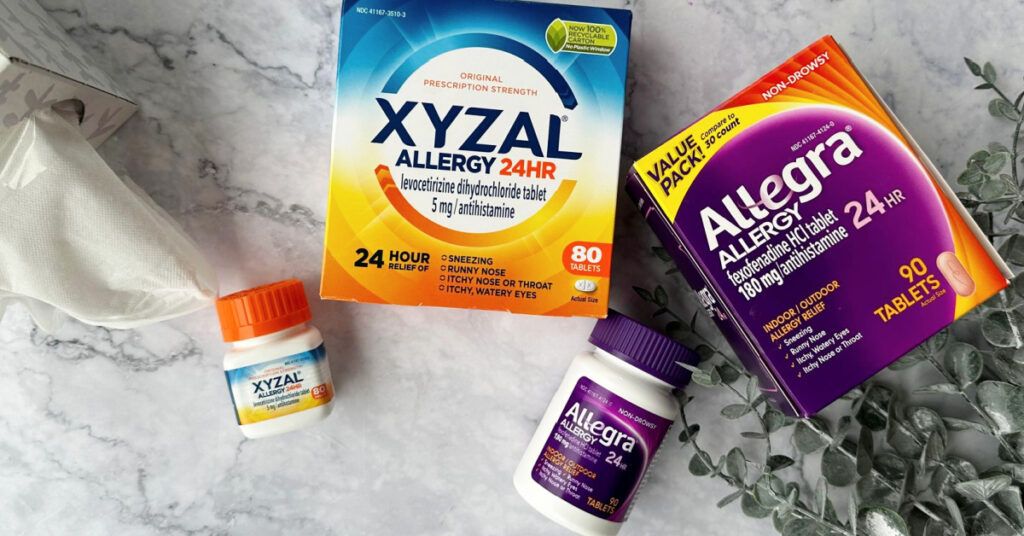 Allergra and Xyzal Allergy Kroger