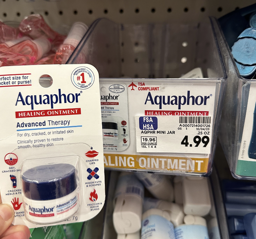 Aquaphor Advanced Therapy Kroger Shelf Image