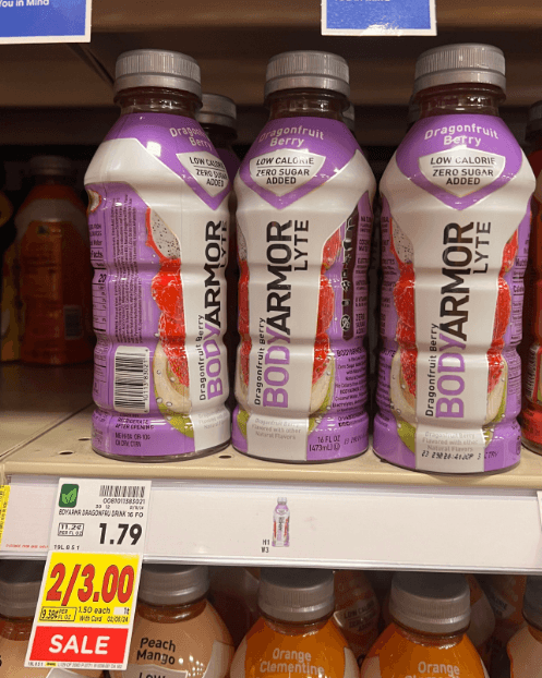 BodyArmor Kroger Shelf Image