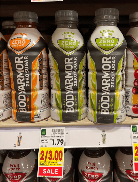 BodyArmor Kroger Shelf Image