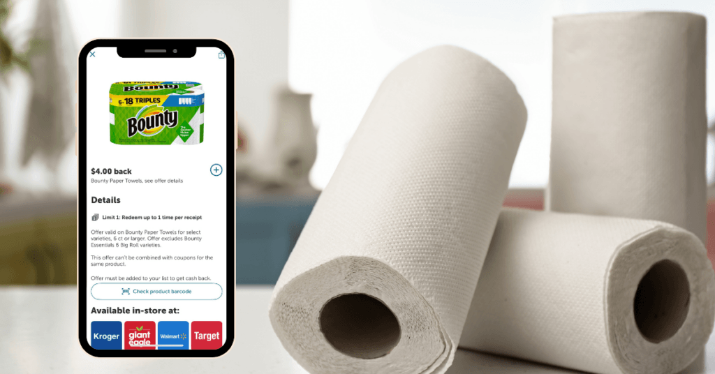 Bounty Paper Towels Kroger