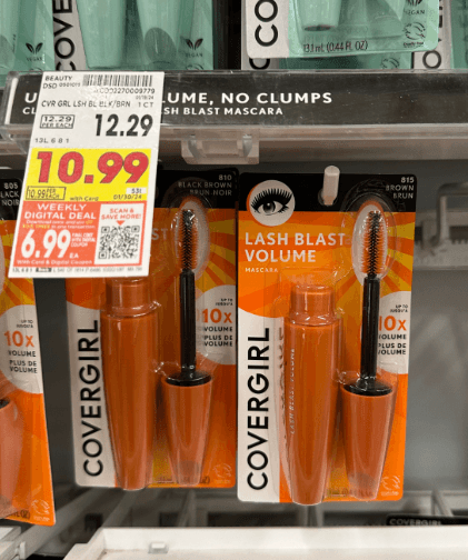 Covergirl Lash Blast Mascara Kroger Shelf Image