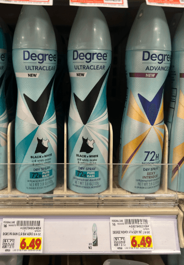 Degree Dry Spray Women Kroger Shelf Image1