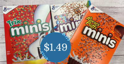 General Mills Minis Cereals Kroger Krazy