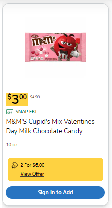 Hershey's and M&M's Candy Sale Kroger