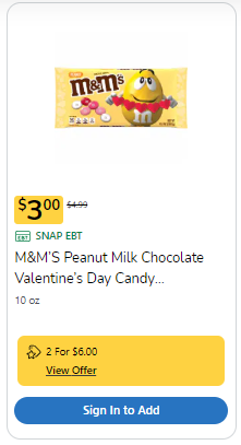 Hershey's and M&M's Candy Sale Kroger