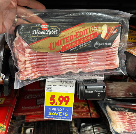 Hormel Bacon Kroger Shelf image