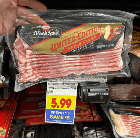 Hormel Bacon Kroger Shelf image