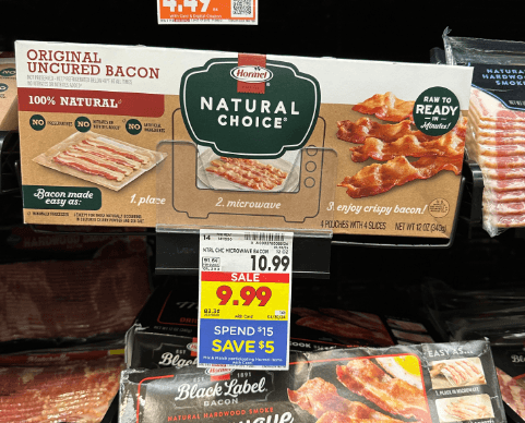 Hormel Bacon Kroger Shelf image