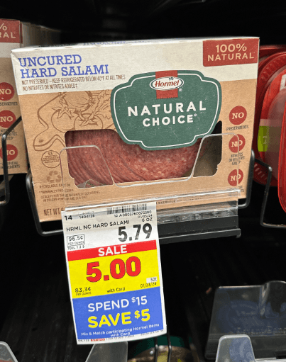 Hormel Bacon Kroger Shelf image