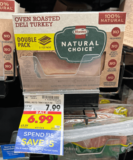 Hormel Bacon Kroger Shelf image
