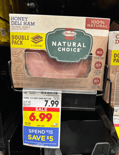 Hormel Bacon Kroger Shelf image
