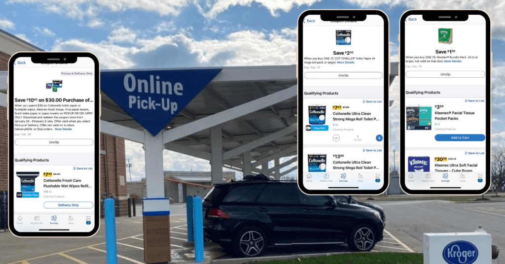 Kleenex and Cottonelle Kroger Coupons