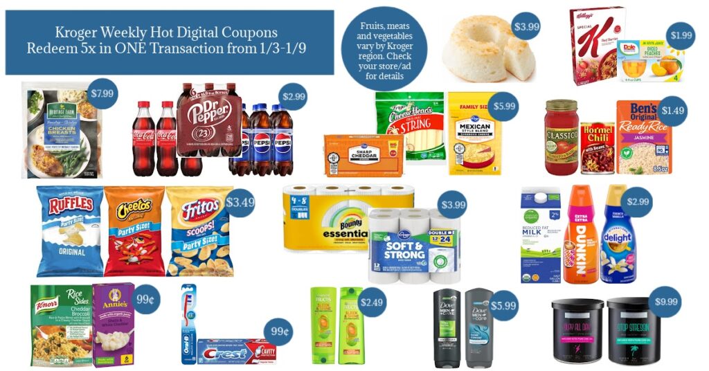 Spend $60 on Select P&G Items, Get $15 OYNO (on your next order)!! - Kroger  Krazy