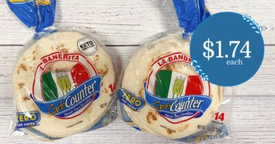 La Banderita Carb Counter Street Taco Tortillas Kroger Krazy