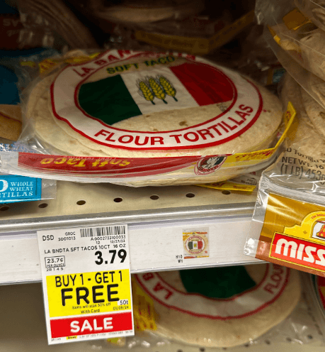 La Banderita Kroger Shelf Image