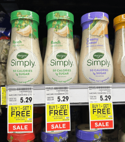 Marzetti Dressing Kroger Shelf Image 