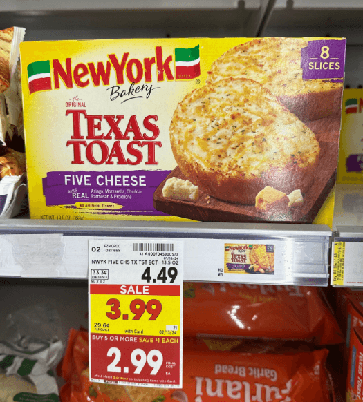 New York Bakery Bread Kroger Shelf Image