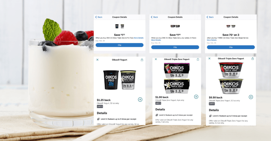 Oikos coupons and ibotta rebates kroger