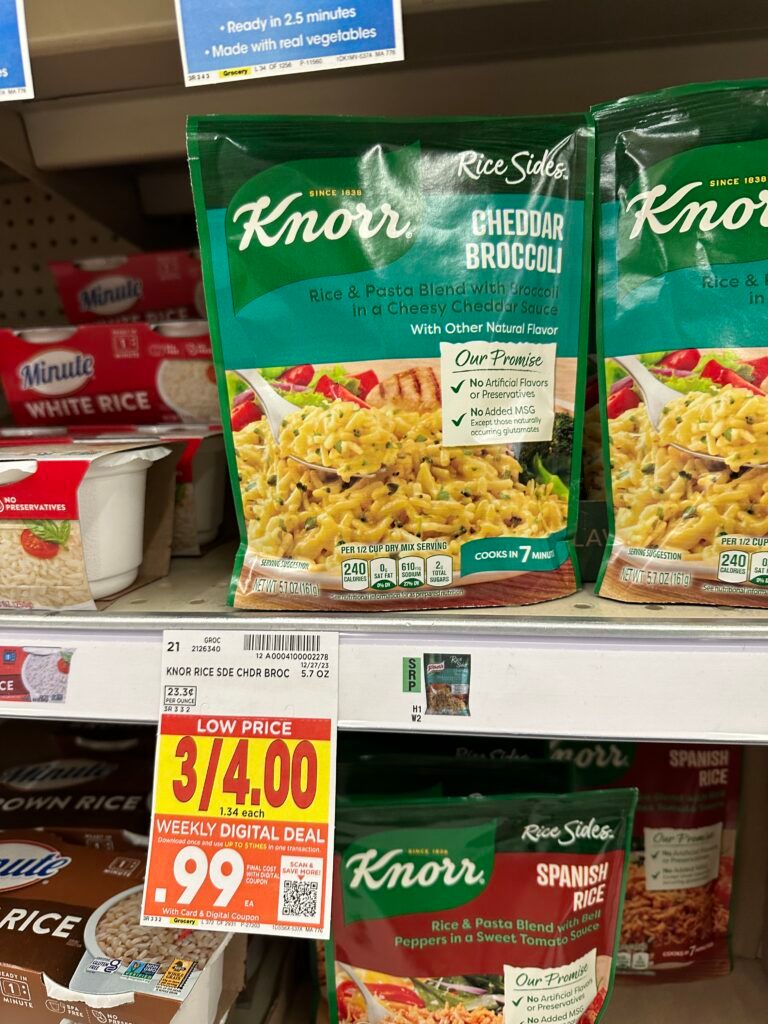 knorr sides kroger shelf image