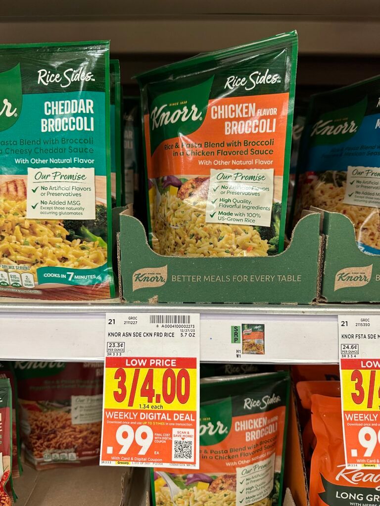 knorr sides kroger shelf image