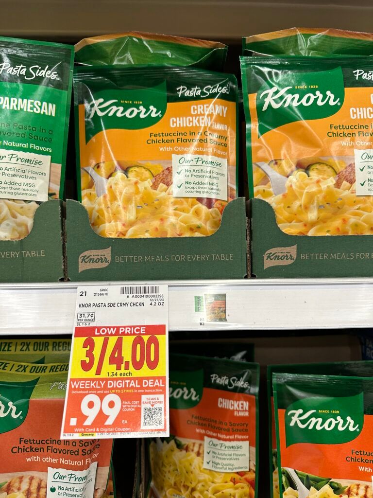 knorr sides kroger shelf image