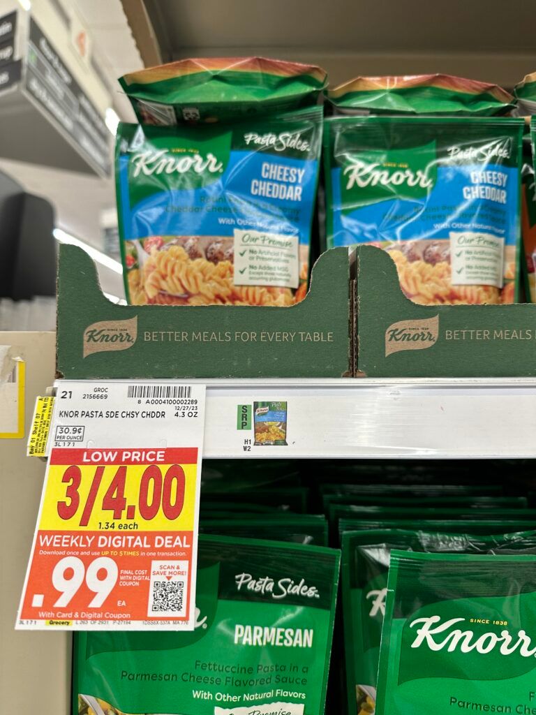 knorr sides kroger shelf image