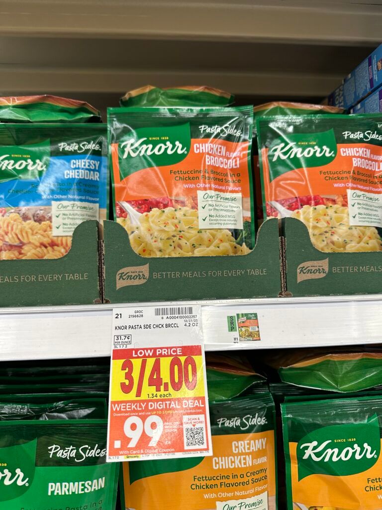 knorr sides kroger shelf image