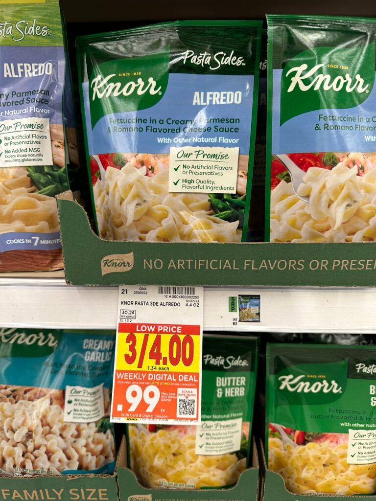 knorr sides kroger shelf image