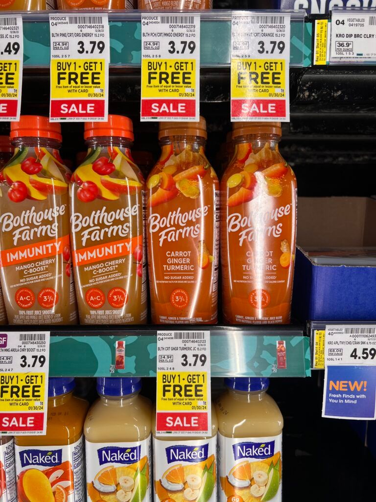 bolthouse farms kroger shelf image 