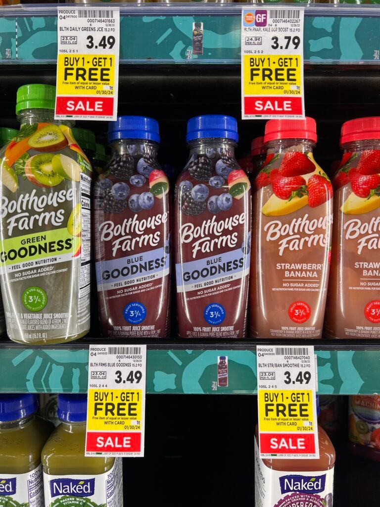 bolthouse farms kroger shelf image 