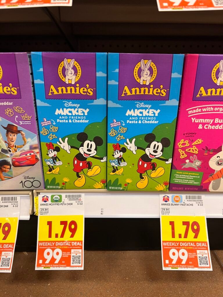 annies mac and cheese kroger shelf image