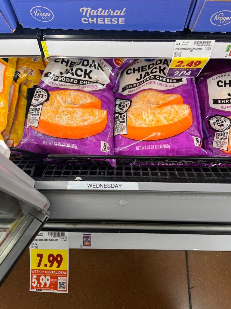 kroger cheese shelf image 