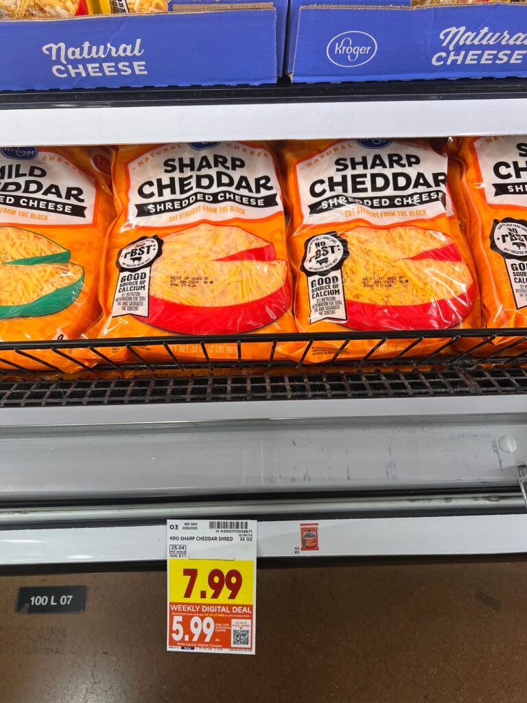 kroger cheese shelf image 