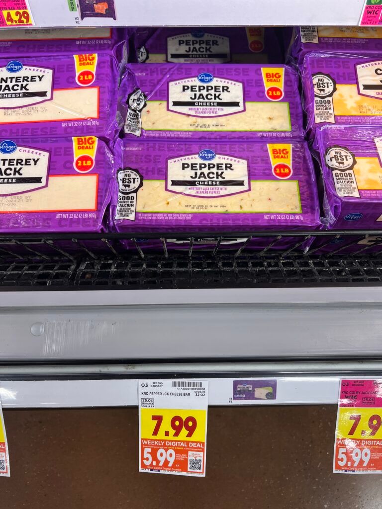 kroger cheese shelf image 