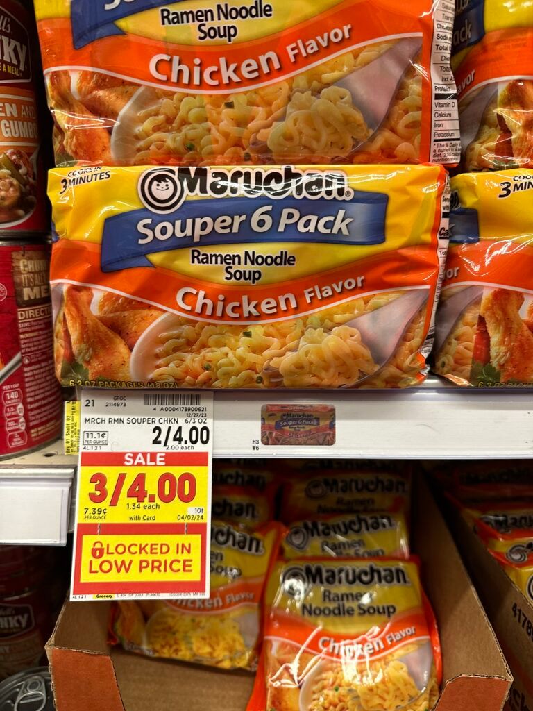 maruchan ramen kroger shelf image