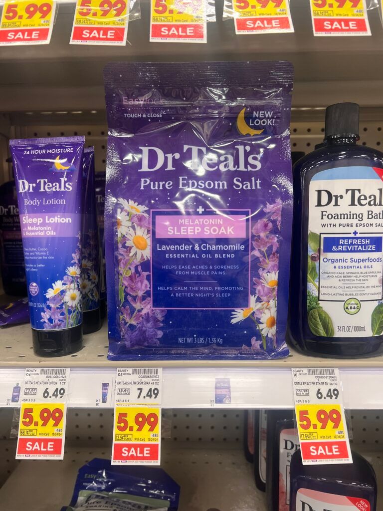 dr teals kroger shelf image