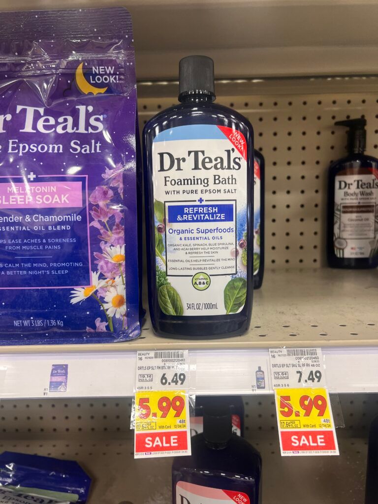dr teals kroger shelf image