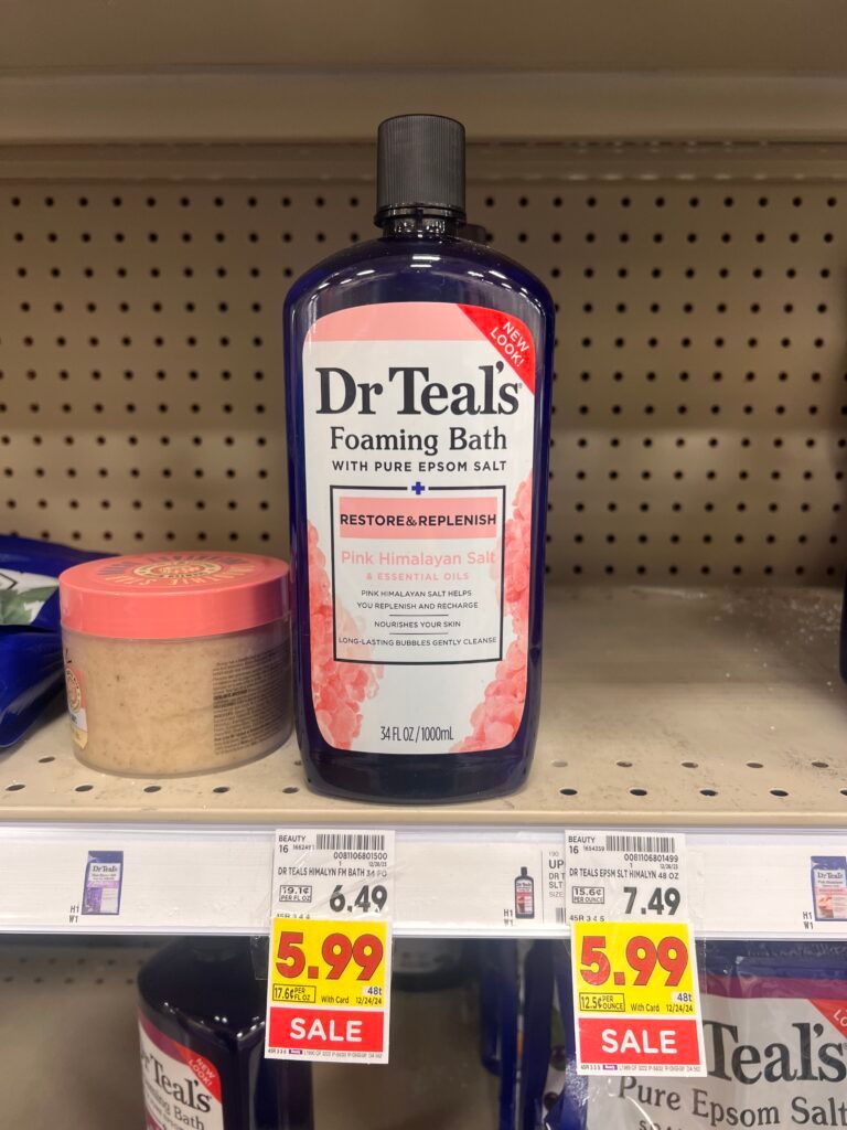dr teals kroger shelf image