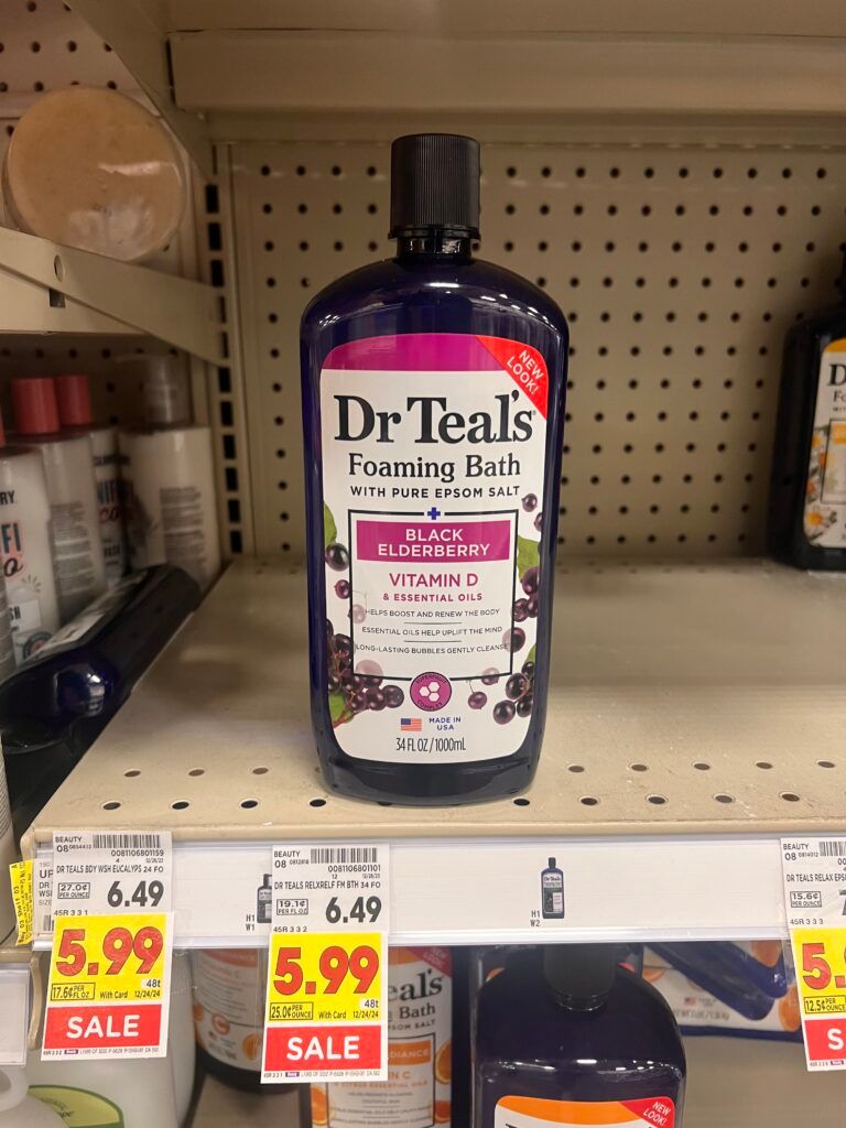 dr teals kroger shelf image