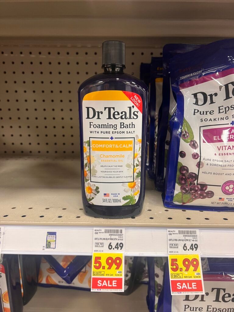 dr teals kroger shelf image