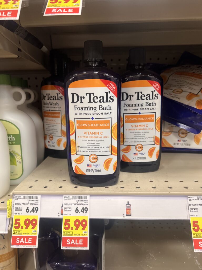 dr teals kroger shelf image