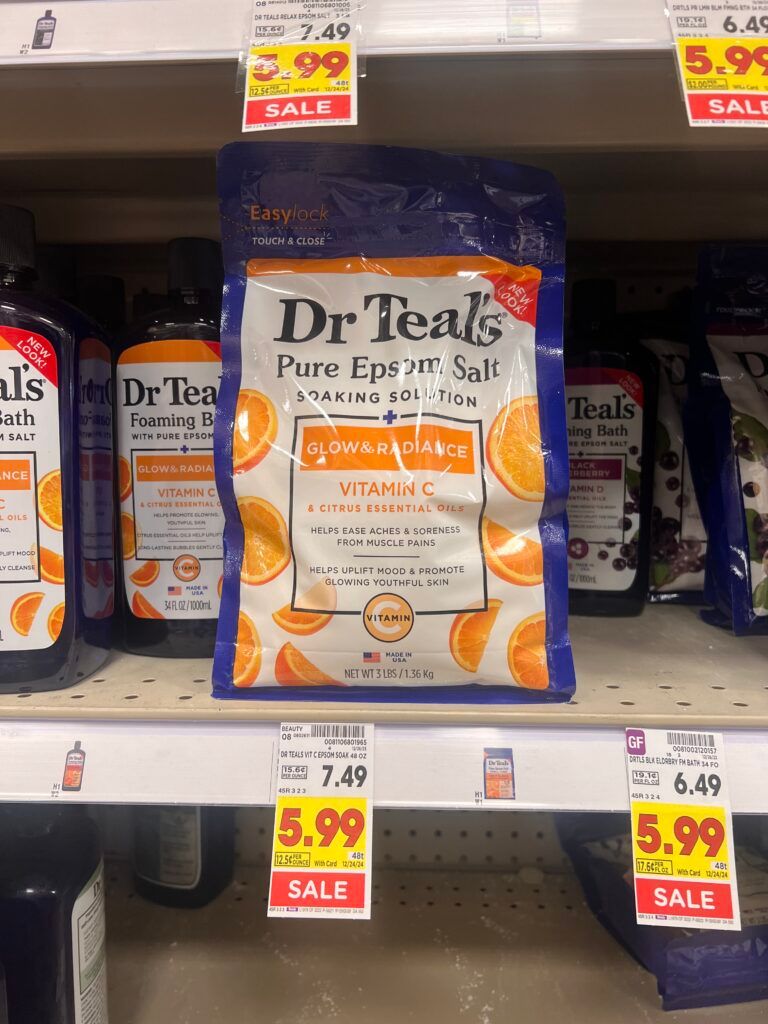 dr teals kroger shelf image