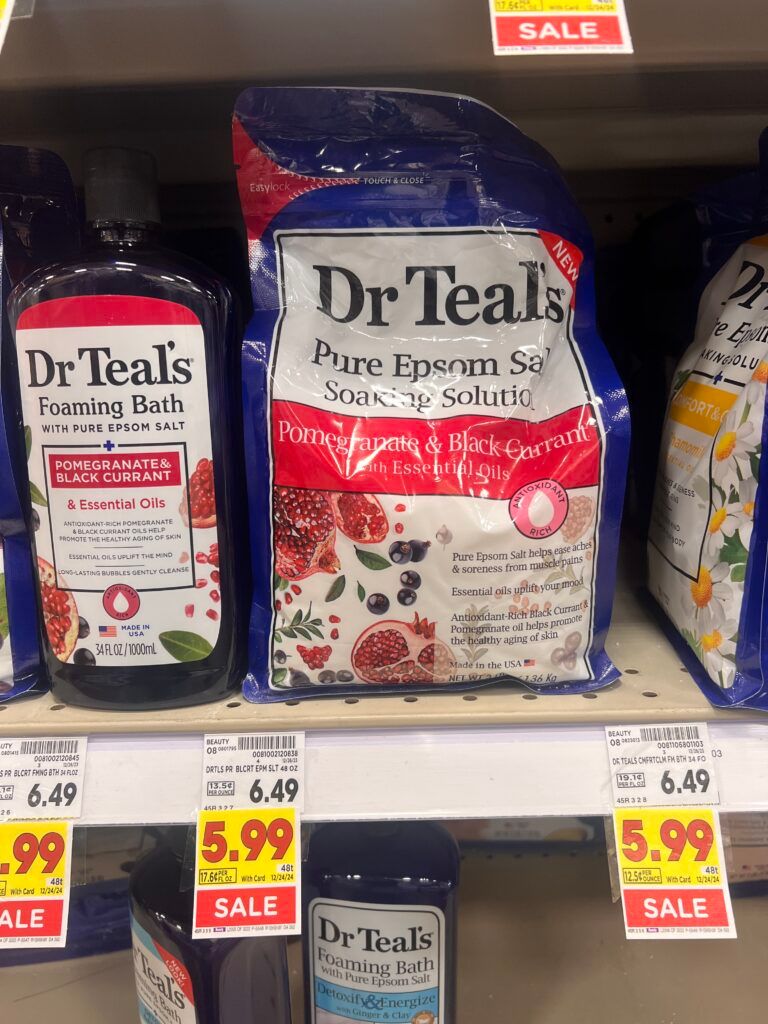 dr teals kroger shelf image