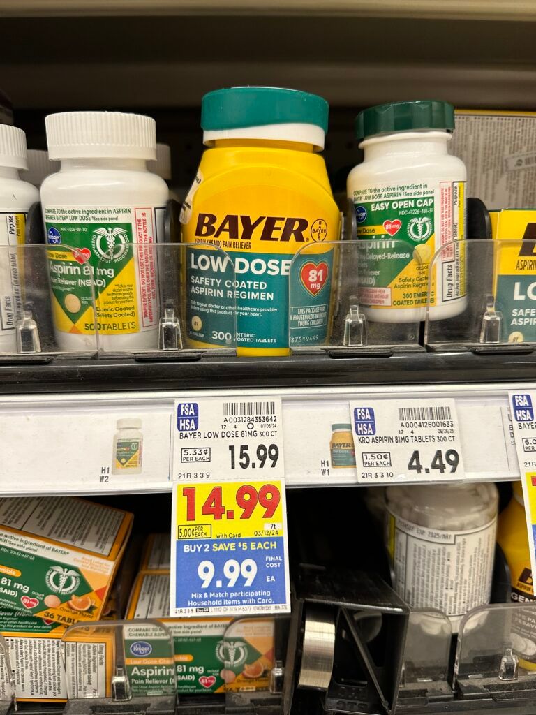 bayer kroger shelf image
