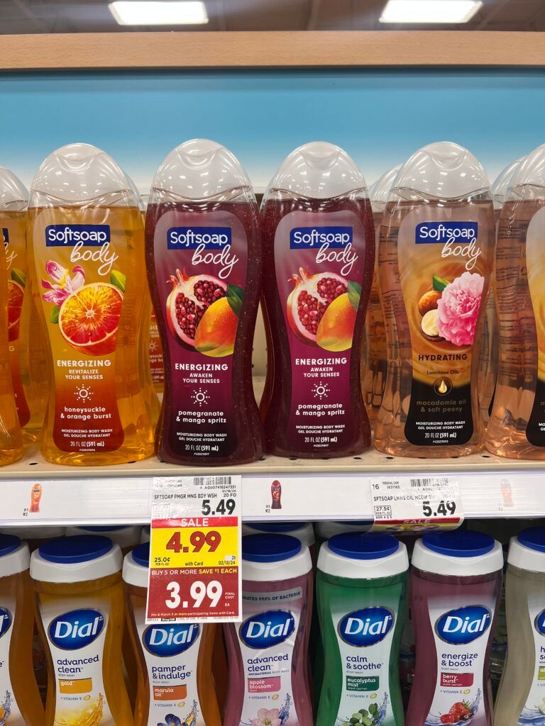 softsoap bw kroger shelf image