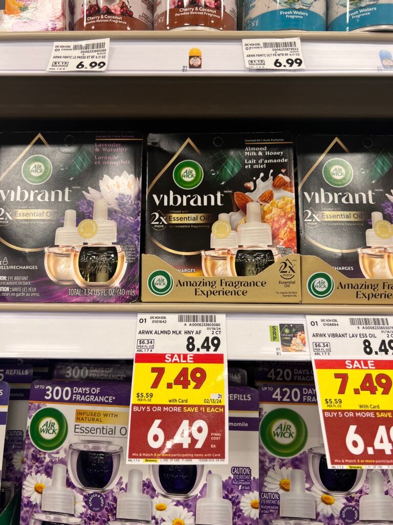 air wick refills kroger shelf image