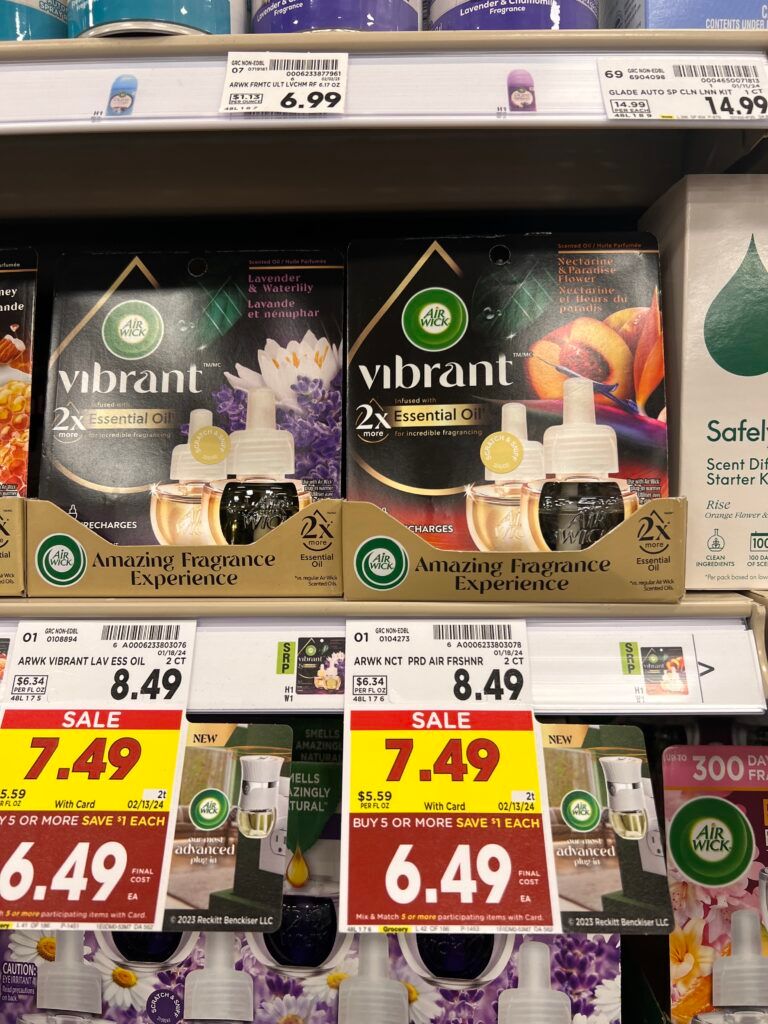 air wick refills kroger shelf image