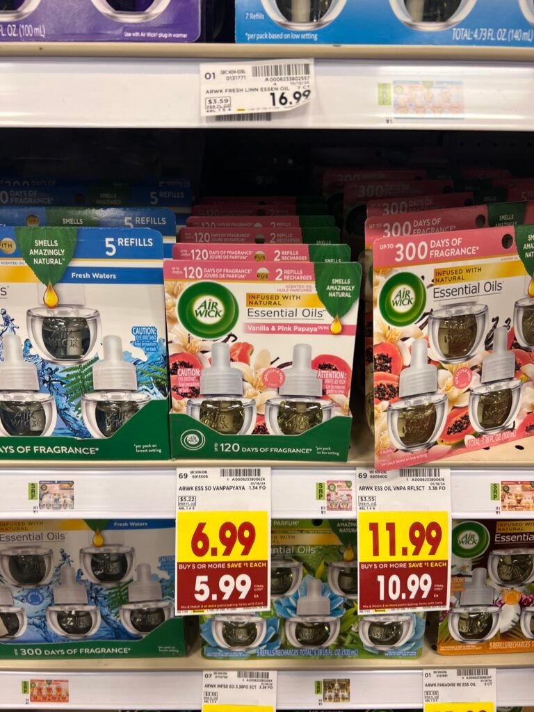 air wick refills kroger shelf image