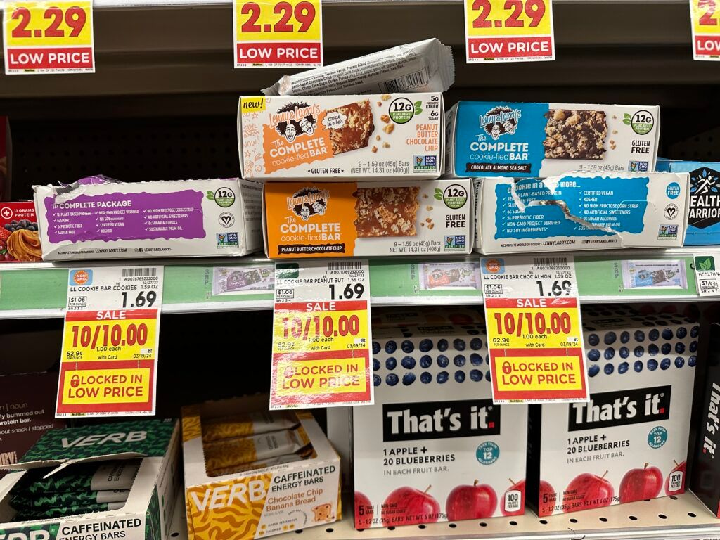 lenny & larrys bars kroger shelf image